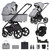 Venicci Tinum Upline Pebble 360 Pro Travel System - Classic Grey