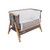 Tutti Bambini CoZee® Bedside Crib Essentials Bundle - Oak/Charcoal