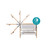 Tutti Bambini CoZee® Bedside Crib Enhanced Bundle - Oak/Sterling Silver
