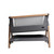 Tutti Bambini CoZee® Air Bedside Crib Enhanced Bundle - Oak/Charcoal