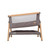 Tutti Bambini CoZee® Bedside Crib Ultimate Bundle - Oak/Charcoal