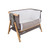 Tutti Bambini CoZee® Bedside Crib Ultimate Bundle - Oak/Charcoal