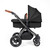 Ickle Bubba Stomp Luxe Galaxy Travel System - Black/Midnight/Tan