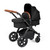 Ickle Bubba Stomp Luxe Galaxy Travel System - Black/Midnight/Tan