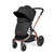 Ickle Bubba Stomp Luxe Galaxy Travel System - Bronze/Midnight/Black