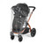 Ickle Bubba Stomp Luxe Galaxy Travel System - Bronze/Midnight/Black
