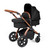 Ickle Bubba Stomp Luxe Galaxy Travel System - Bronze/Midnight/Tan