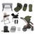 Ickle Bubba Stomp Luxe Galaxy Travel & Home Bundle - Bronze/Woodland/Black