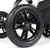 Ickle Bubba Stomp Luxe Galaxy Travel System - Silver/Charcoal Grey/Black