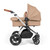 Ickle Bubba Stomp Luxe Galaxy Travel System - Silver/Desert/Tan