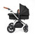 Ickle Bubba Stomp Luxe Galaxy Travel System - Silver/Midnight/Tan