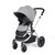 Ickle Bubba Stomp Luxe Galaxy Travel System - Silver/Pearl Grey/Black