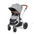 Ickle Bubba Stomp Luxe Galaxy Travel System - Silver/Pearl Grey/Tan
