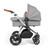 Ickle Bubba Stomp Luxe Galaxy Travel System - Silver/Pearl Grey/Tan