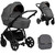 Noordi Luno All-Trails 2-in-1 Pram - Ocean Wave