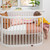 Boori Oasis Oval Cot with Mattress - White