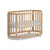 Boori Oasis Oval Cot with Mattress - Beech