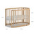 Boori Oasis Oval Cot with Mattress - Beech