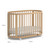 Boori Oasis Oval Cot with Mattress - Beech