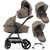 egg® 3 Twin Stroller - Mink