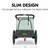Hauck Dryk Duo Plus Bike Trailer & Buggy - Dark Green