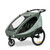 Hauck Dryk Duo Plus Bike Trailer & Buggy - Dark Green