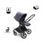 Bugaboo Fox Cub Complete + Cabriofix i-Size & Base - Black/Stormy Blue