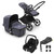 Bugaboo Fox Cub Complete + Cabriofix i-Size & Base - Black/Stormy Blue