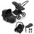 Bugaboo Fox Cub Complete + Cabriofix i-Size & Base - Black/Midnight Black