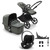 Bugaboo Fox Cub Complete + Cloud T i-Size & Base - Black/Forest Green