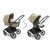 Bugaboo Fox Cub Complete + Cloud T i-Size & Base - Black/Desert Beige