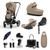 Cybex Priam Platinum Bundle inc. FREE Tote Bag - Cozy Beige