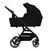 Kinderkraft YOXI 3-in-1 Pram & Car Seat Bundle - Pure Black