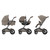 Maxi Cosi Fame - Twillic Truffle with Black Wheels
