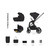 Venicci Claro 3-in-1 Travel System - Noir