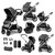 Zummi Zap Travel System - Grey