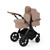 Ickle Bubba Stomp Luxe Cirrus Travel System - Black/Desert/Tan