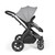 Ickle Bubba Stomp Luxe Cirrus Travel System - Black/Pearl Grey/Black