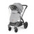 Ickle Bubba Stomp Luxe Cirrus Travel System - Black/Pearl Grey/Black
