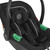 Ickle Bubba Stomp Luxe Cirrus Travel System - Black/Pearl Grey/Black