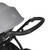 Ickle Bubba Stomp Luxe Cirrus Travel System - Black/Pearl Grey/Black