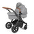Ickle Bubba Stomp Luxe Cirrus Travel System - Black/Pearl Grey/Tan