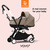 Stokke® YOYO³ Stroller with newborn shell bundle - Black