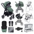 Miniuno TouraGo Travel System + Home Bundle - Shamrock