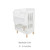 Gaia Baby Serena Bedside Crib Add-On - White/Natural