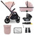 My Babiie MB450i 3-in-1 Travel System + Base - Pastel Pink