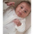 Mamas & Papas Stork White All In One Sleepsuit