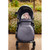 Ickle Bubba Premium Universal Pram & Stroller Footmuff - Black