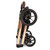 My Babiie MB500i 3-in-1 Travel System + Base - Rose Gold Stone
