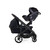 iCandy Peach 7 Double + Cocoon i-Size & Base - Black Edition